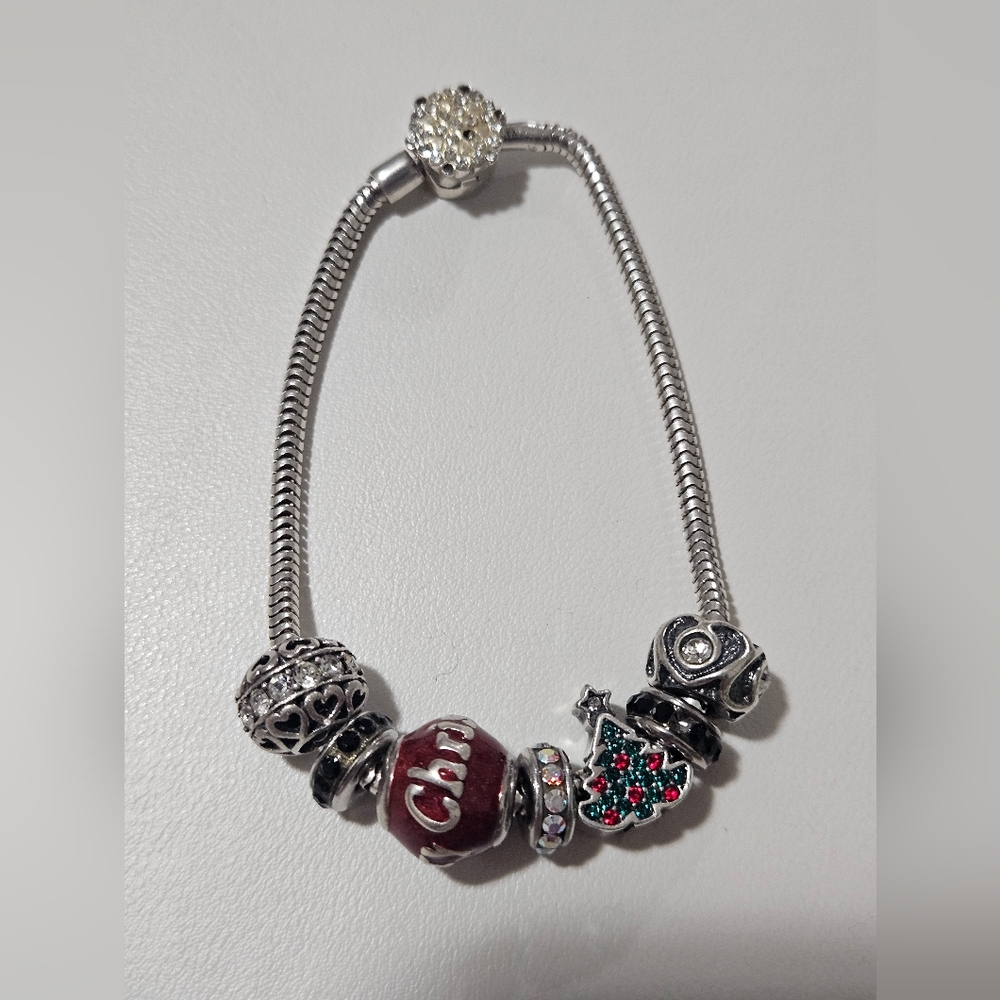 Kay Jewelers Michael Anthony Bracelet With Charms Lenght 7.5"